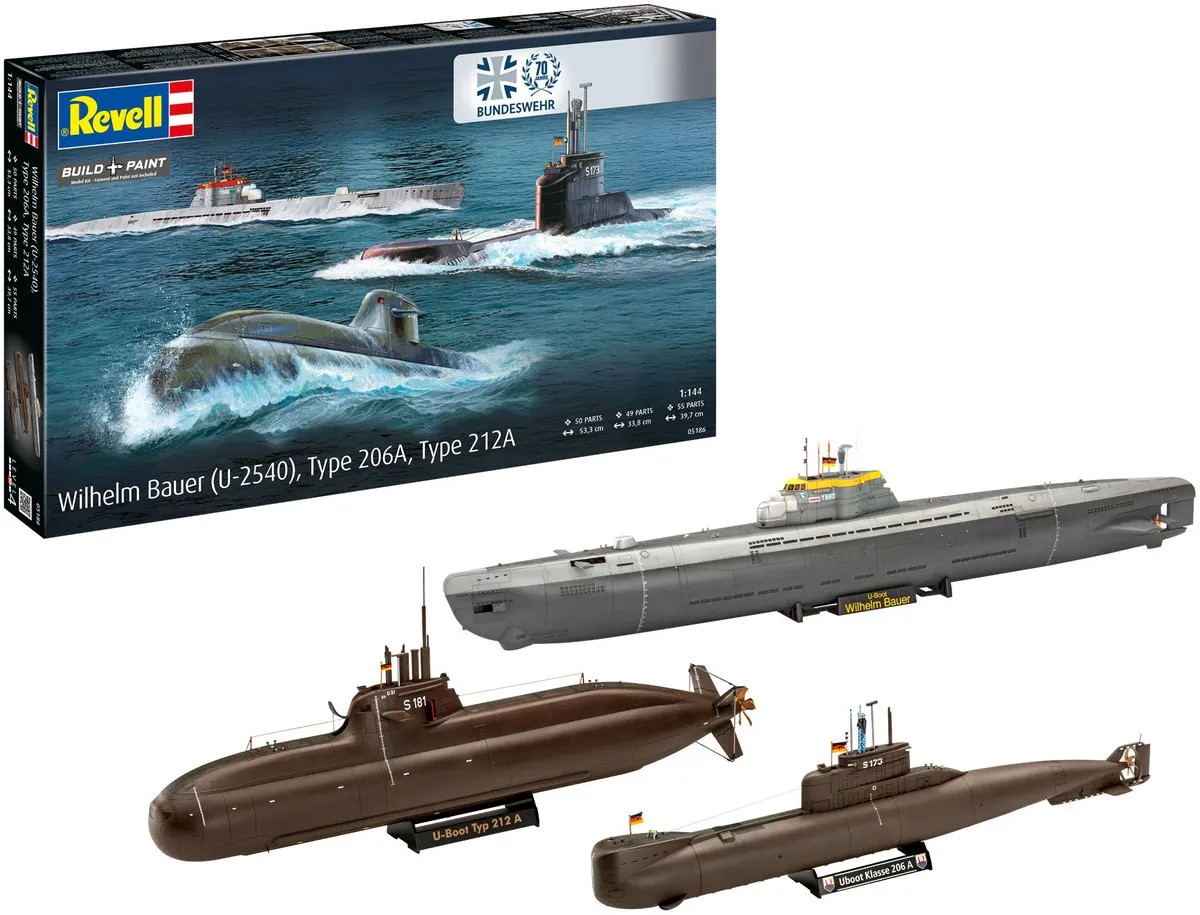 Revell 05186 Militaire Voertuigen 70 Jaar Bundeswehr