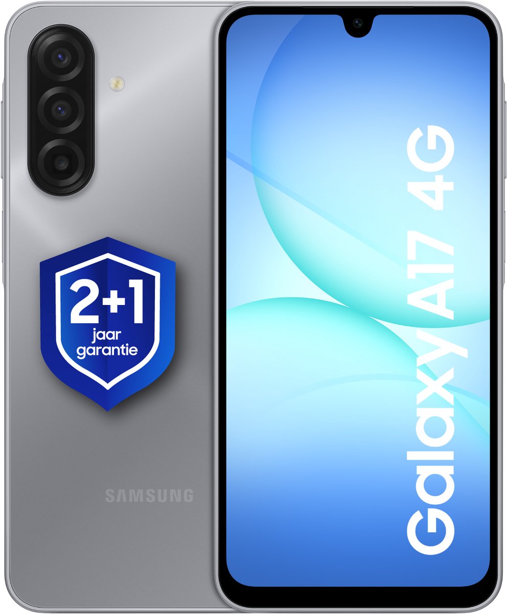 Samsung Galaxy A17 4G - 128GB - Gray + 1 jaar extra garantie
