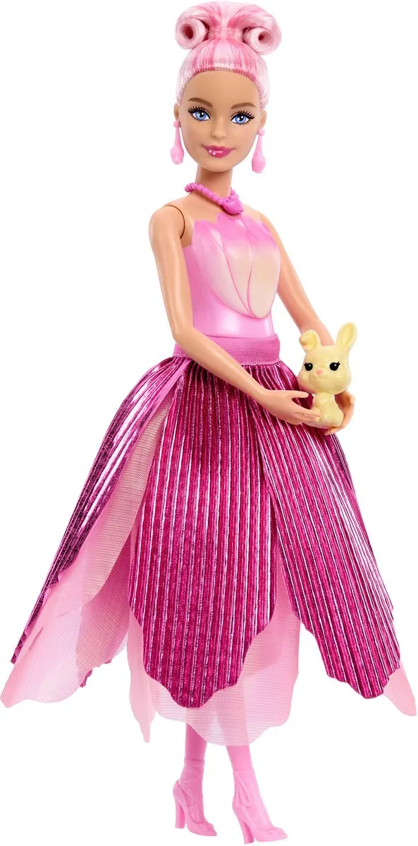 Barbie Petal Pop Modepop - Roze Tulpjurk MPN JMF57
