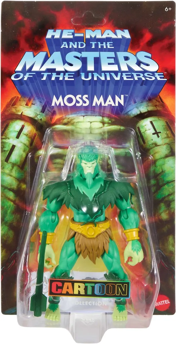 Mattel Masters of the Universe Origins Moss Man Action Figuur - MATTJHJ96 - Multi