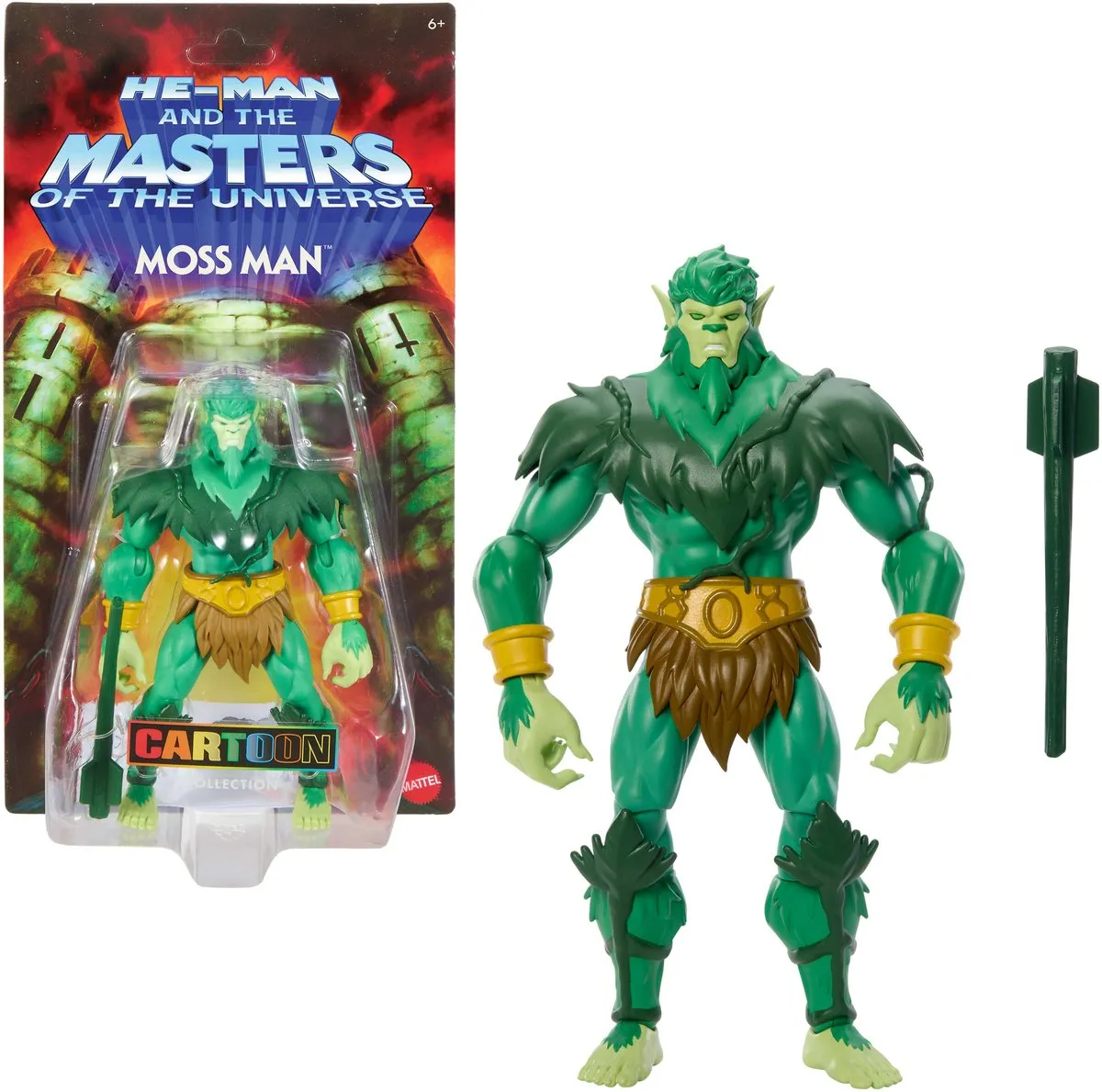 Mattel Masters of the Universe Origins Moss Man Action Figuur