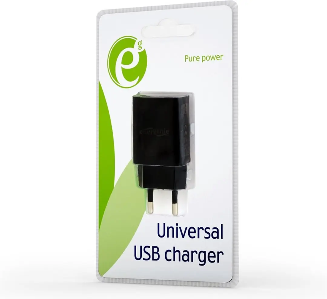 Energenie EG-UC2A-03 USB Thuislader 2,1A - Zwart
