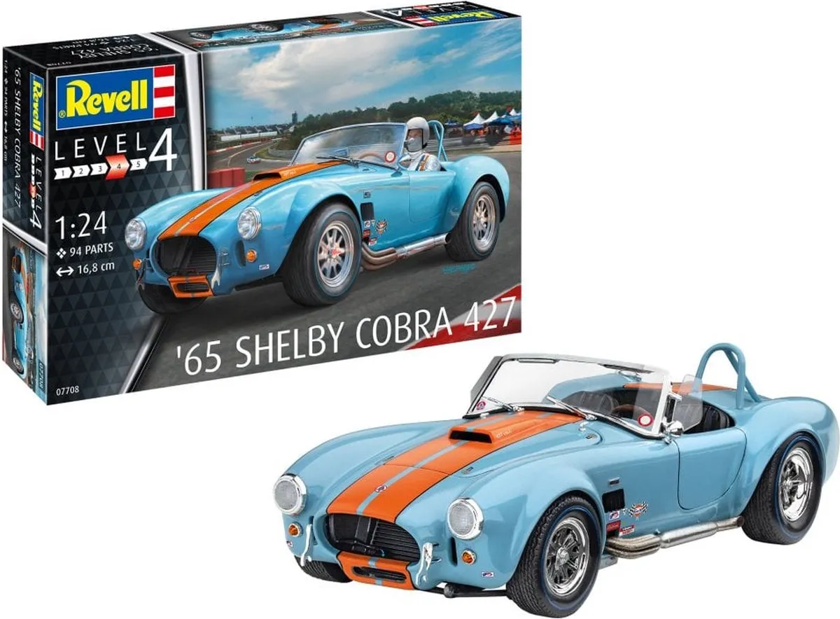Revell 07708 1965 Shelby Cobra 427 Modelbouwpakket