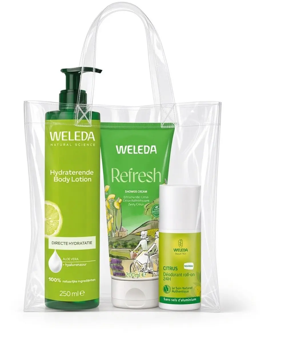 Weleda Citrus Refresh Verzorgingsset - 3 Stuks