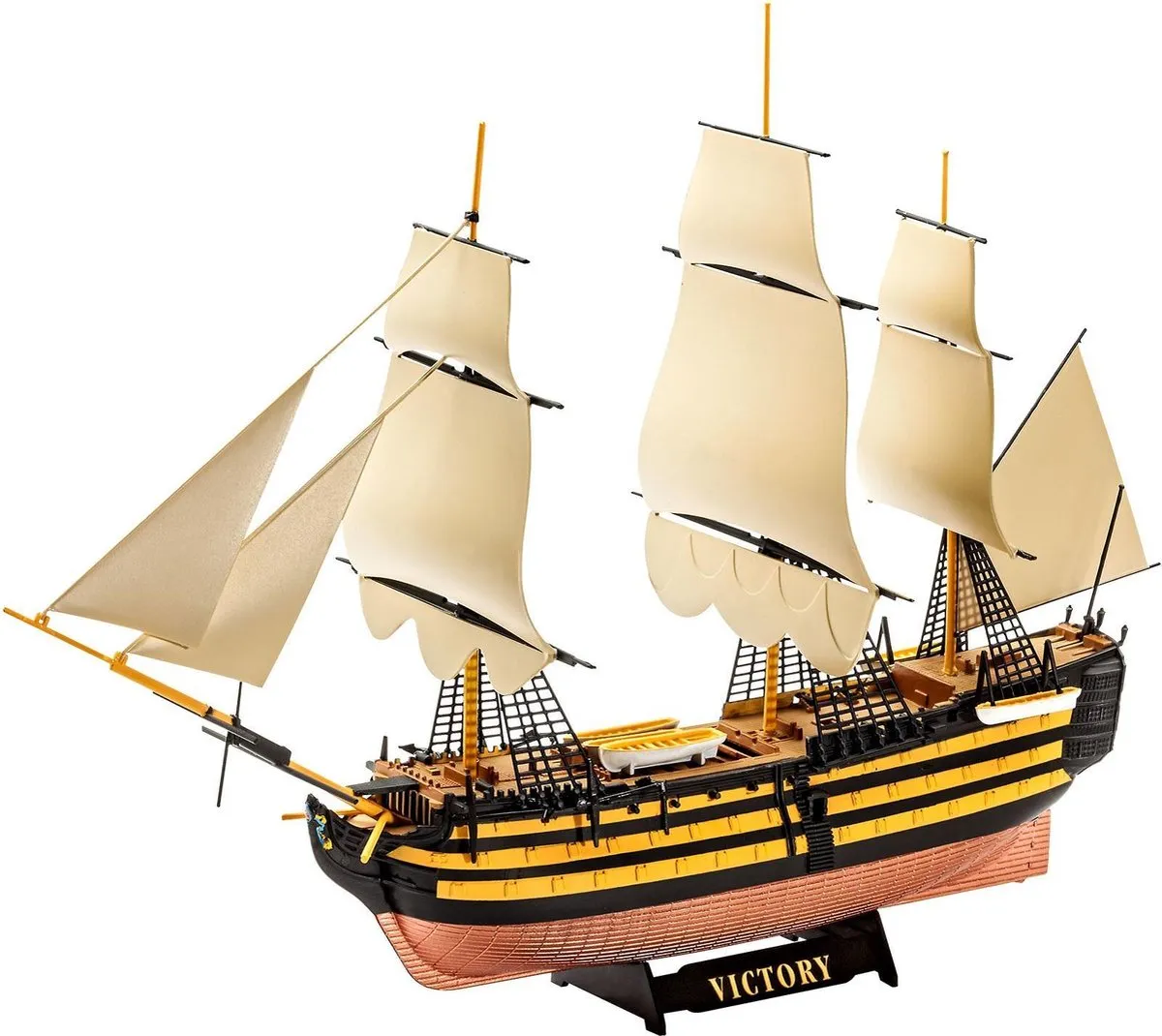 Revell HMS Victory 65819 Modelbouwpakket 1:450 - 45 Onderdelen - Multi
