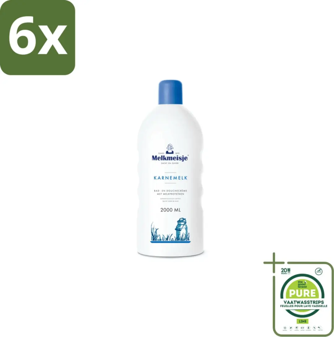 Melkmeisje Karnemelk Badschuim 200ml