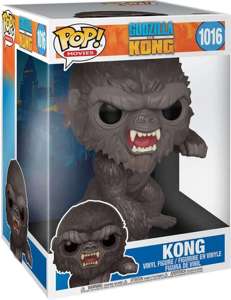 Funko Pop! Movies Godzilla vs Kong Kong 25cm FUN50853 - Bonte kleuren - afbeelding 6 van 6