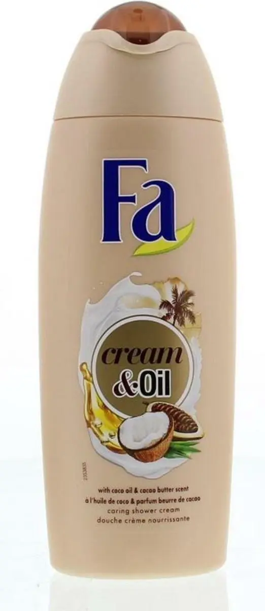 Fa Douche Cream & Oil Cacao 250ml - 6 Stuks