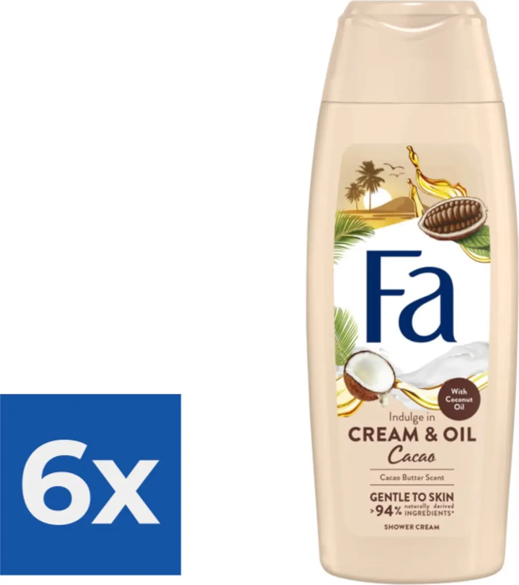 Fa Douche Cream & Oil Cacao 250ml