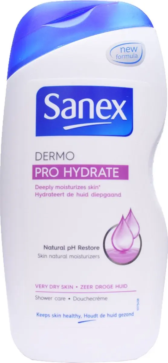 Sanex Dermo Pro Douchecrème 500ml - 12 Stuks