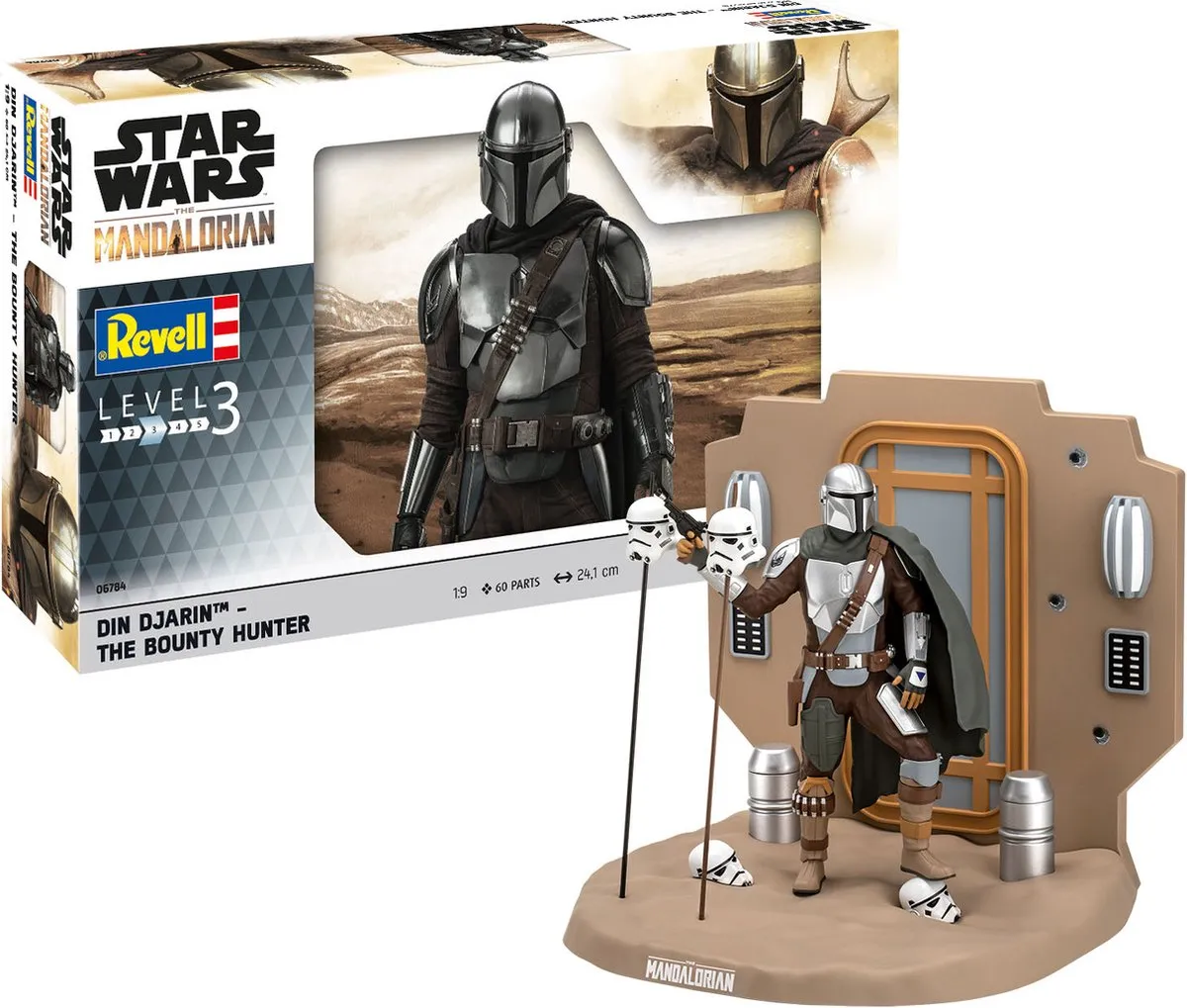 Revell Star Wars The Bounty Hunter 06784 Modelbouwpakket 1:9 - 60 Onderdelen - Multi