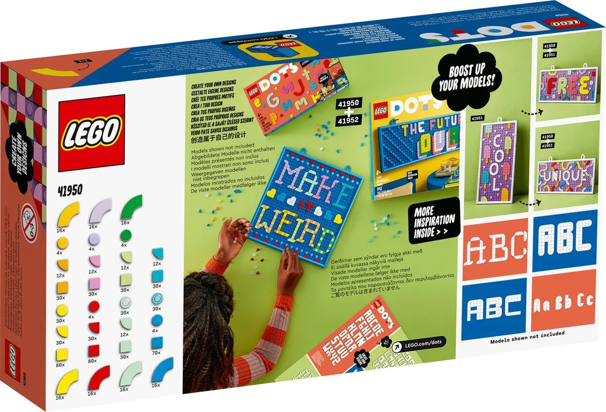 LEGO DOTS Berichten Set 41950 - 722 Stenen