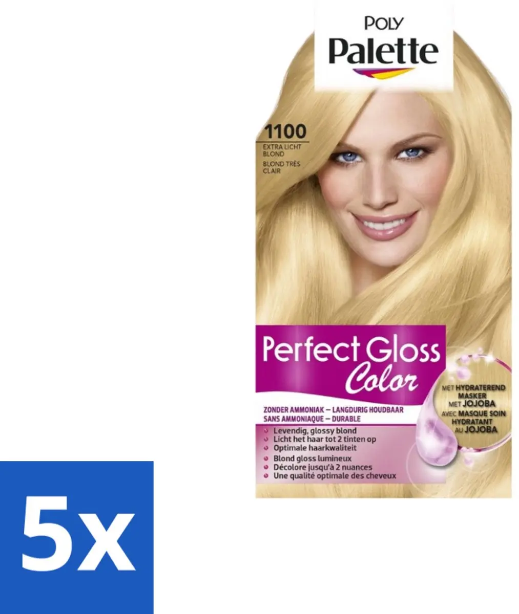Schwarzkopf Poly Palette Haarverf 1100 Extra Licht Blond