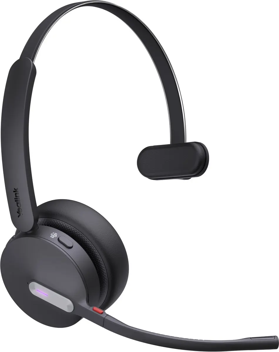 Yealink WH64 Mono Teams Headset - Zwart