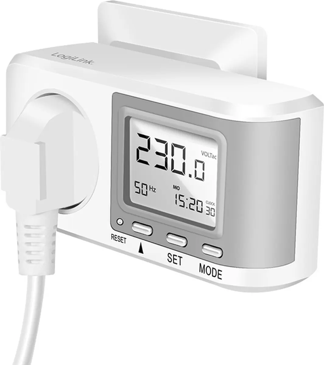 Logilink EM0005 Energiekostenmeter - Wit