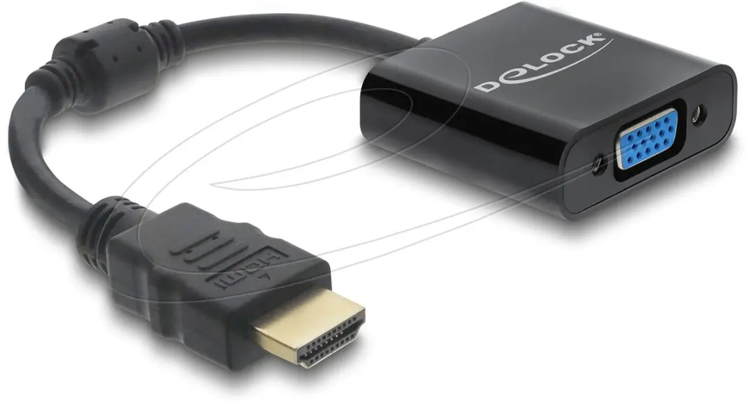 Delock 61077 HDMI naar VGA Adapter