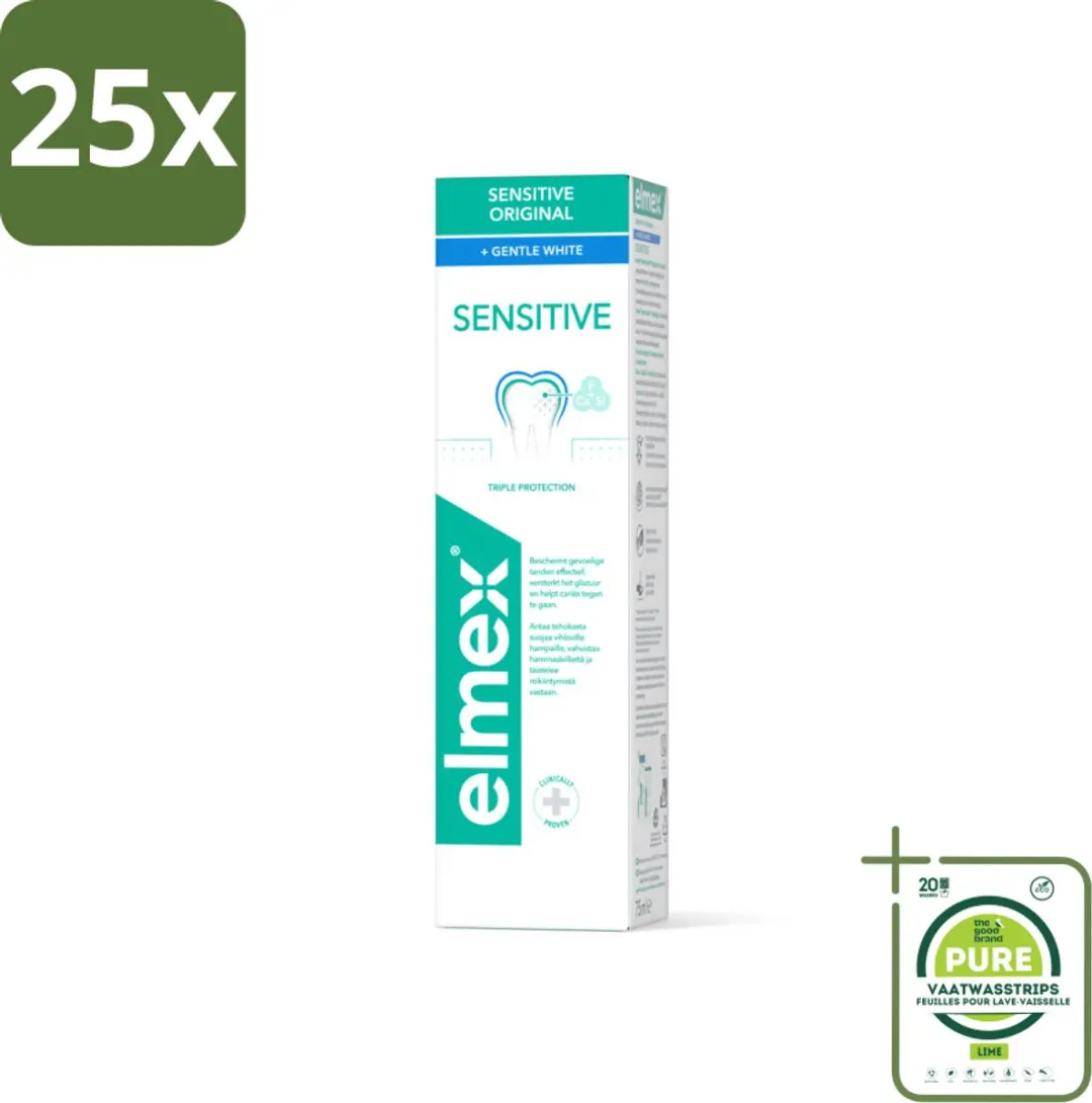 Elmex Sensitive Gentle White Tandpasta 75ml