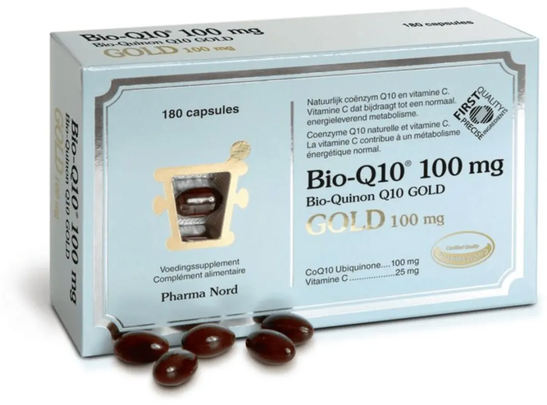 Pharma Nord Bio-Q10 100mg Gold Caps 180