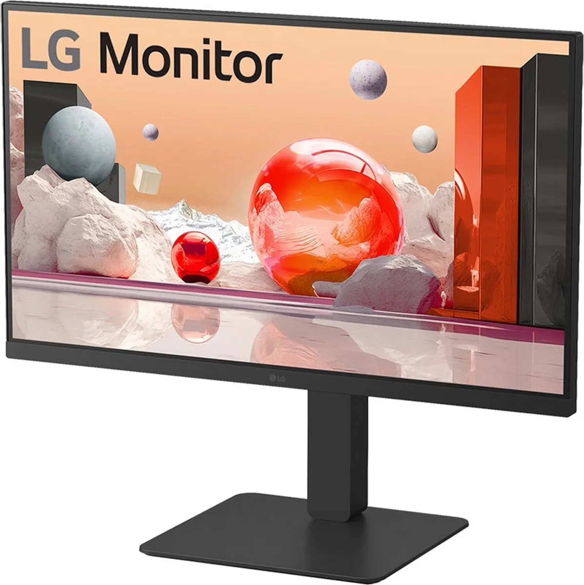 LG 27BA850-B Monitor - 27 inch - Zwart