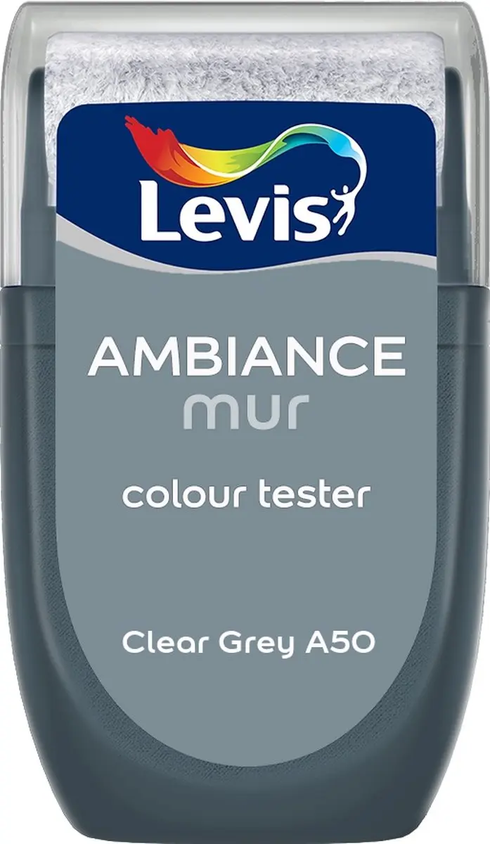 Levi's Muurverf Kleurtester Clear Grey A50