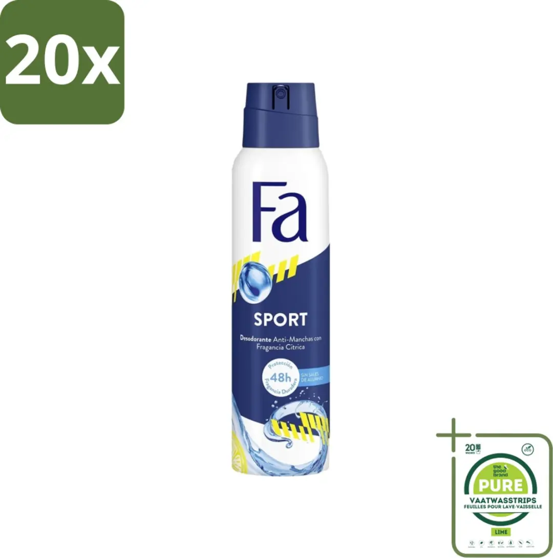 Fa Sport Citroen Deodorant Spray 150ml