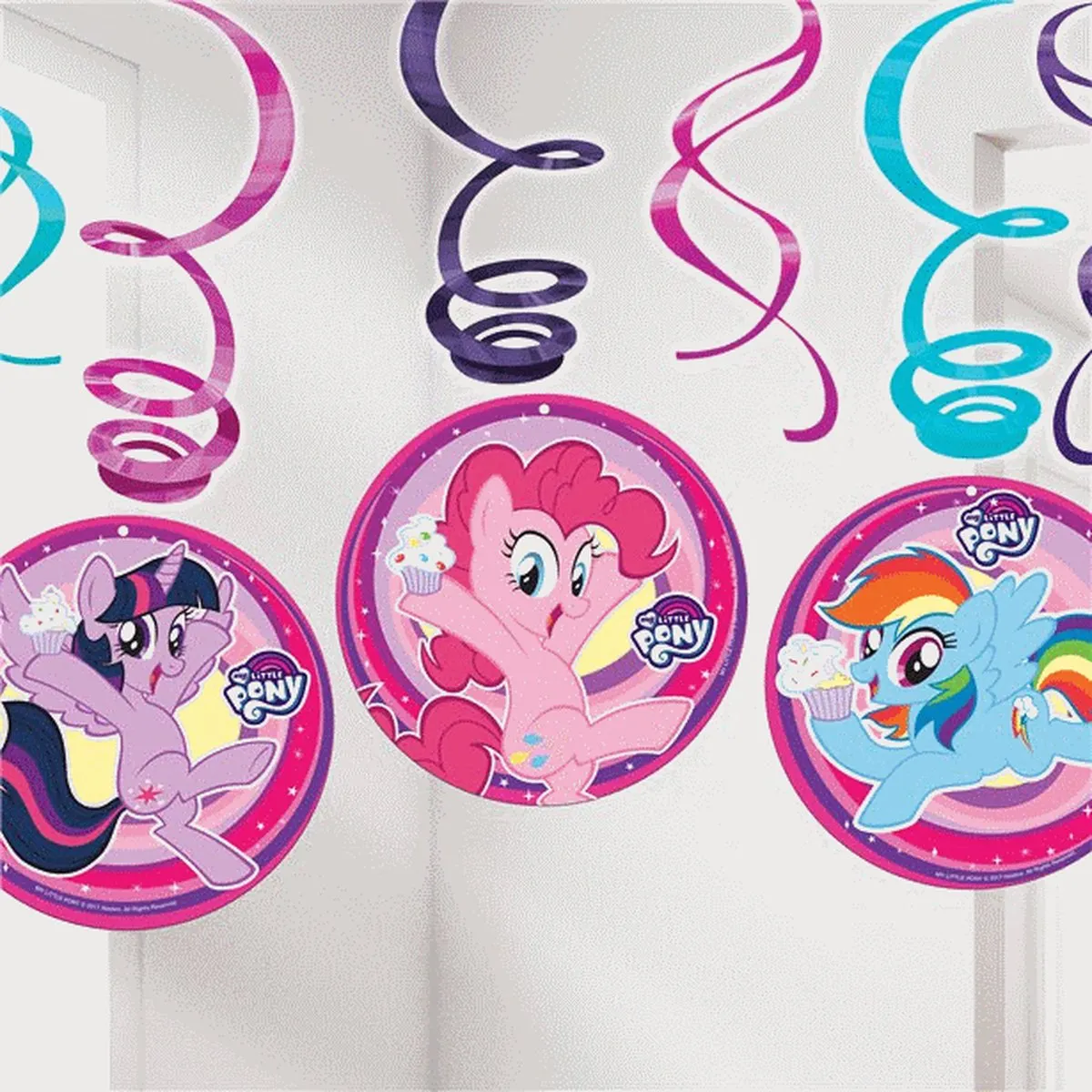 My Little Pony Rotorspiralen 50cm - 6 Stuks - Multi