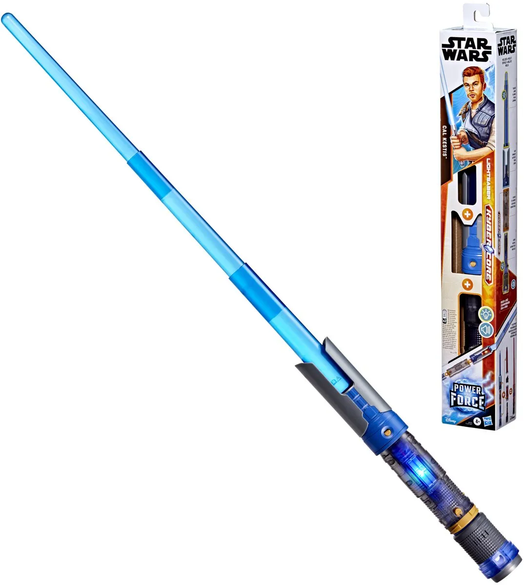Hasbro Star Wars Lightsaber Forge Kyber Core Cal Kestis - Blauw