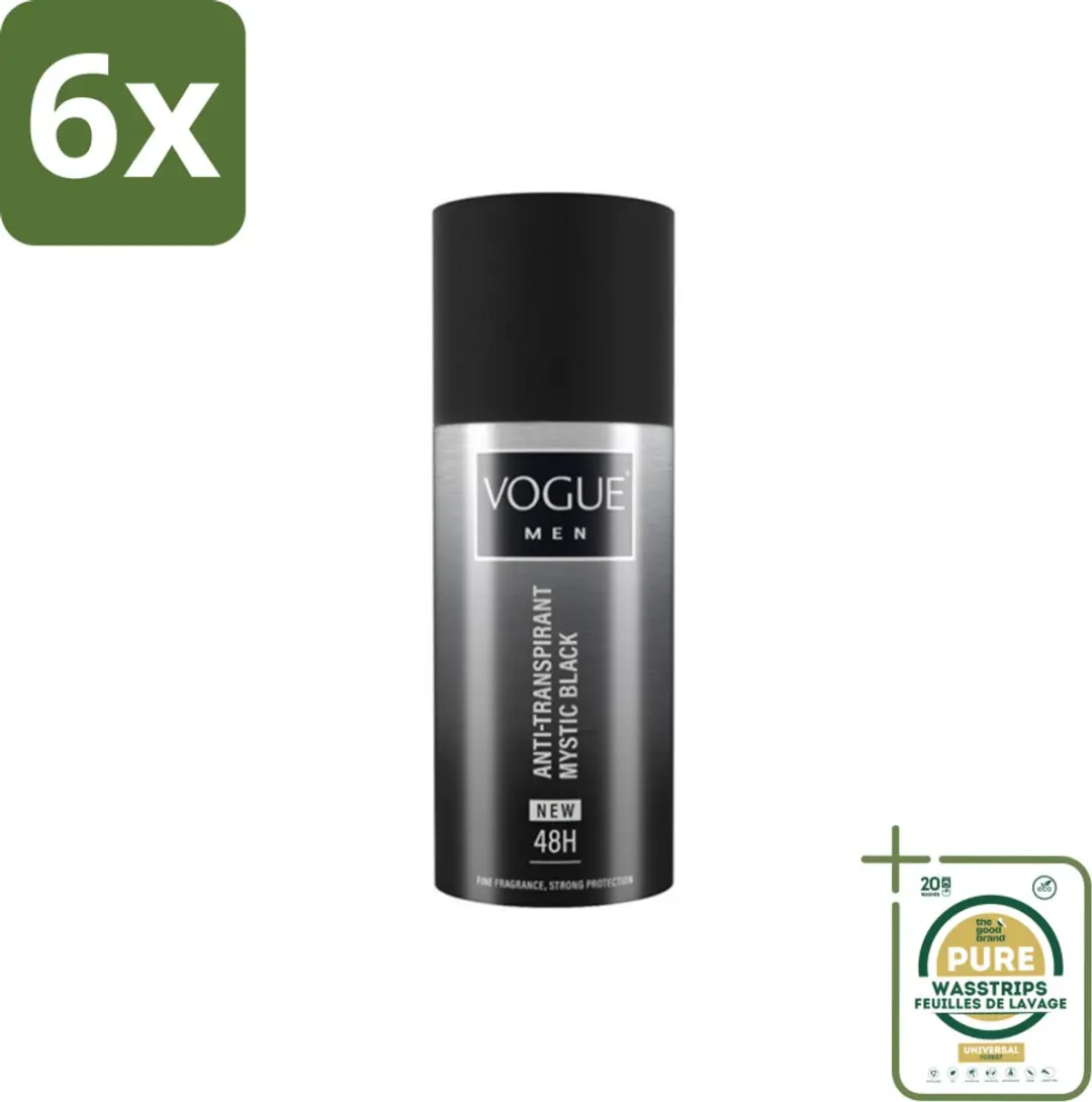 Vogue Men Mystic Black Deodorant Spray 150ml