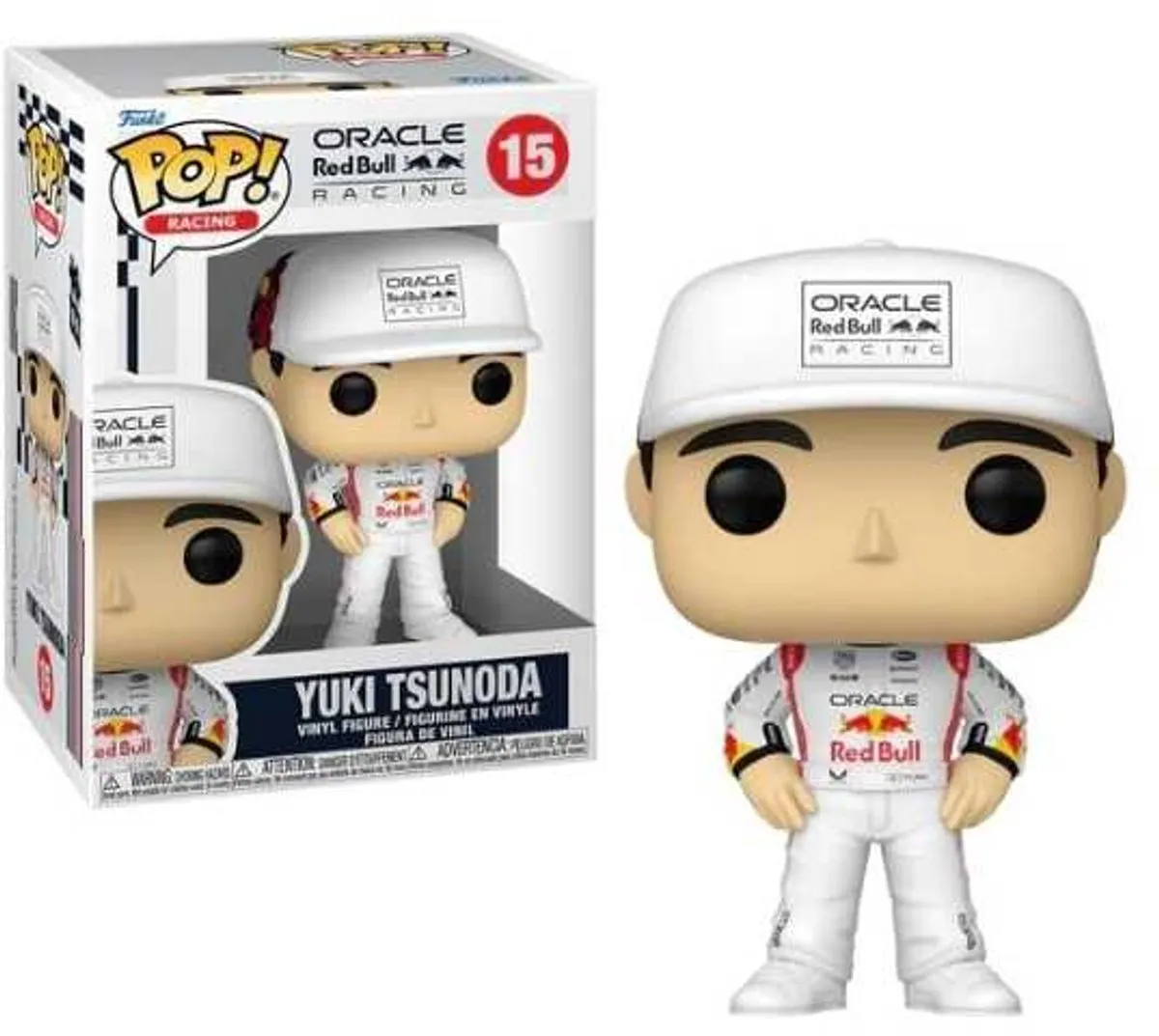 Funko Pop! Oracle Red Bull Racing Yuki Tsunoda #15 - Multicolor