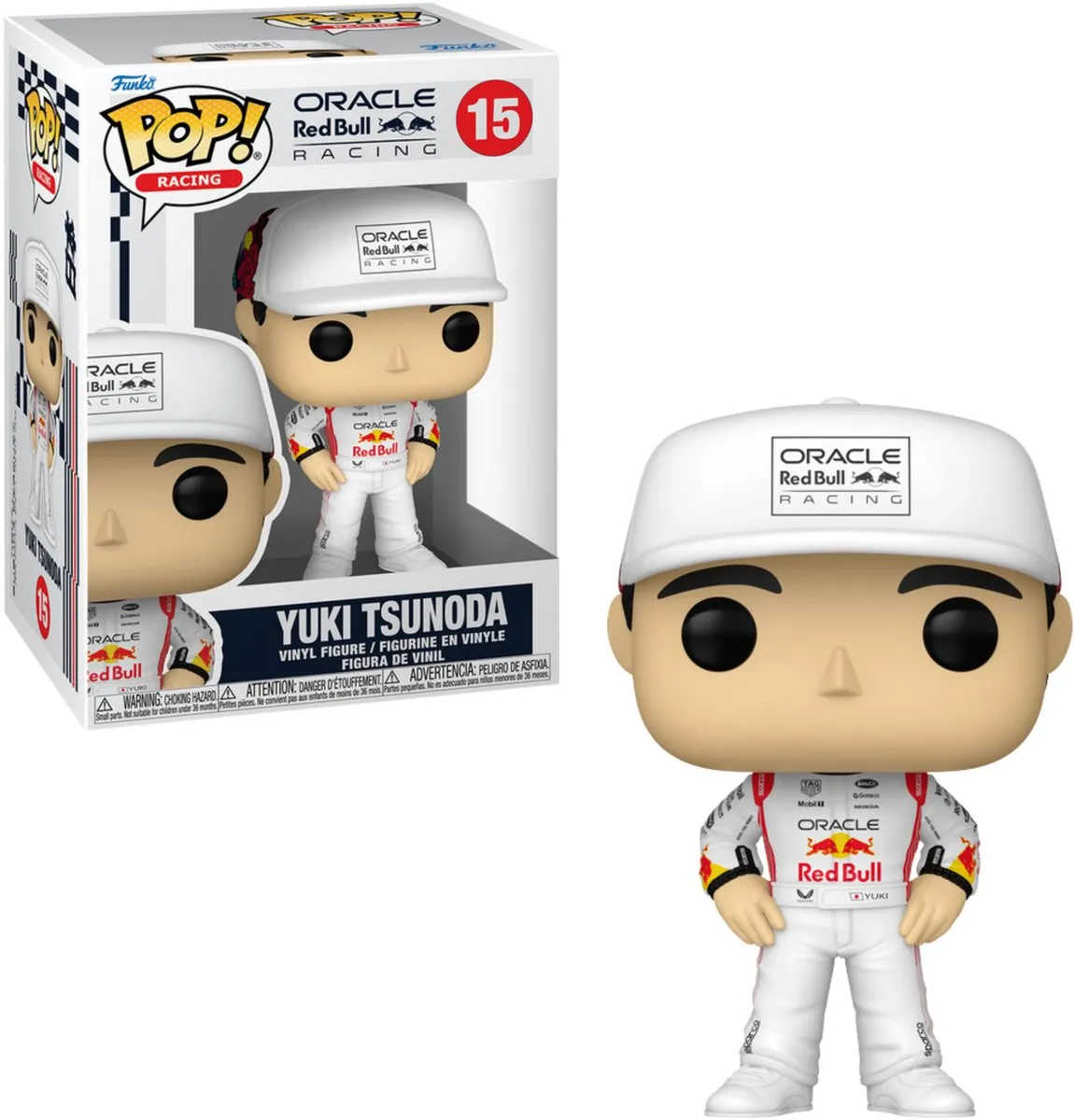 Funko Pop! Oracle Red Bull Racing Yuki Tsunoda #15 - Multicolor