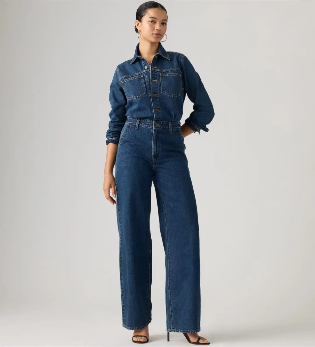 Levi's Heritage Jumpsuit M - Blauw