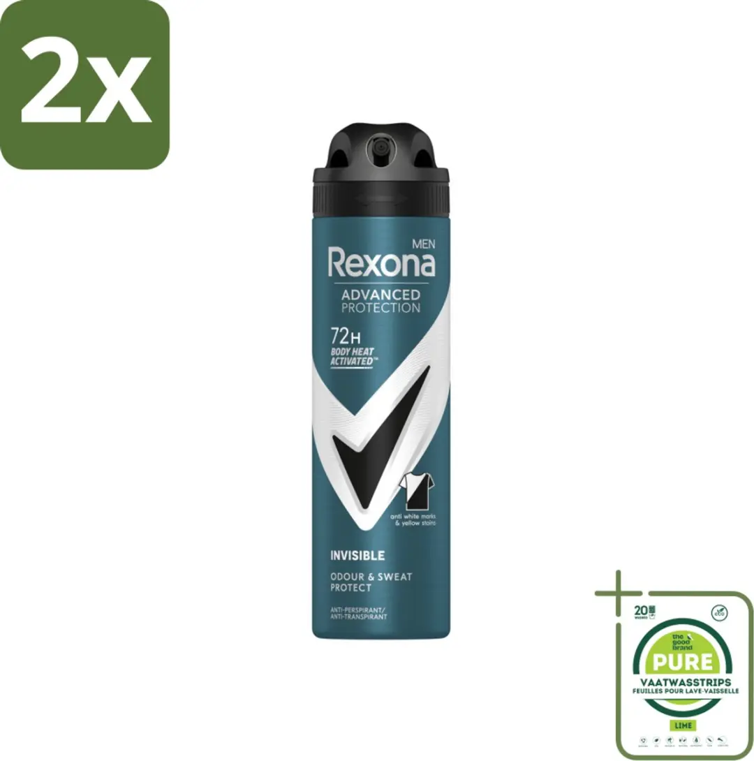 Rexona Men Advanced Protection Invisible Deodorant Spray 300ml