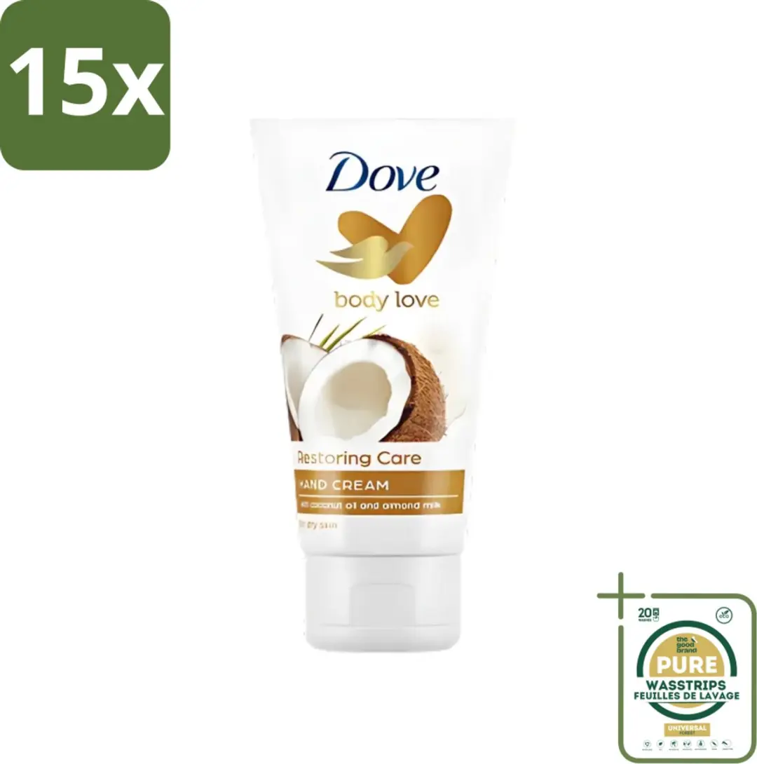 Dove Handcrème Kokos & Amandel 75ml