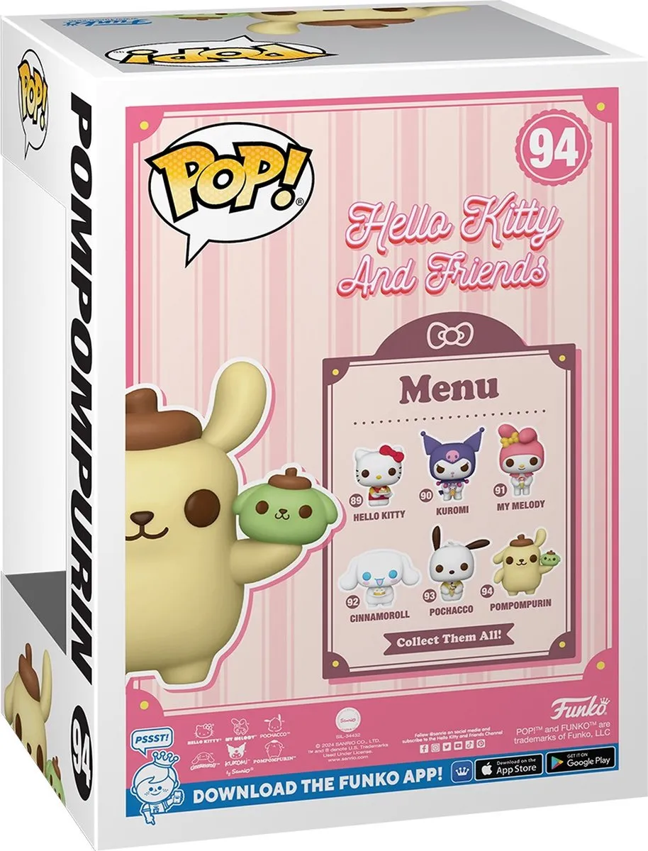 Funko Pop Sanrio Hello Kitty & Pompompurin - Multi