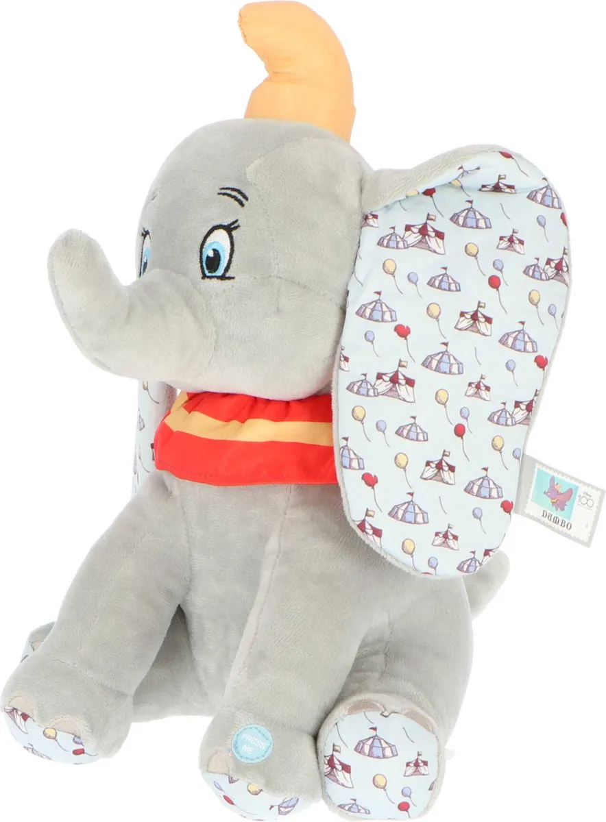 Disney Dombo Pluche Knuffel - 30cm - Multicolor