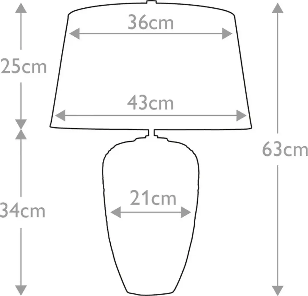 Elstead Lighting Demeter LED Tafellamp - 60W Warm Wit