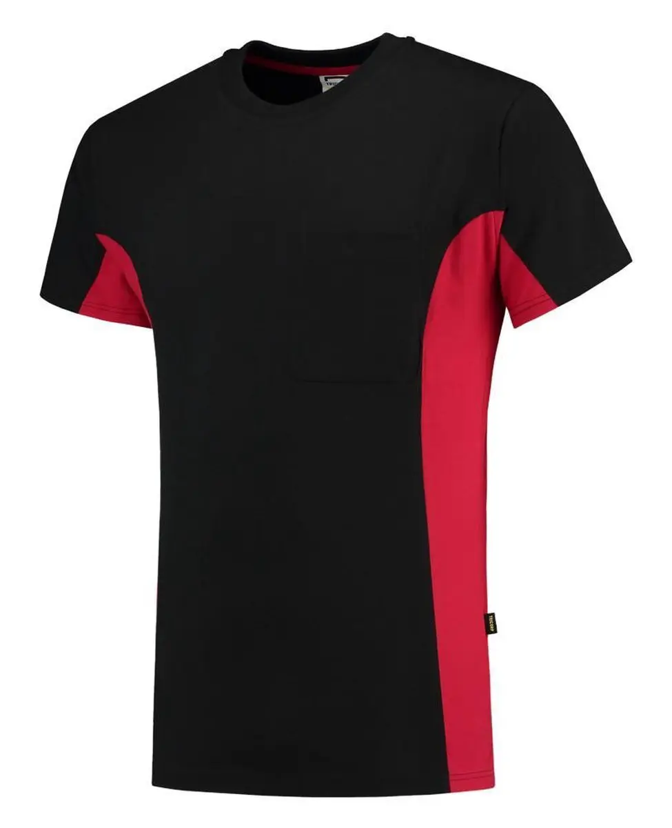 Tricorp Workwear T-shirt 102002 - Zwart/Rood - 5XL