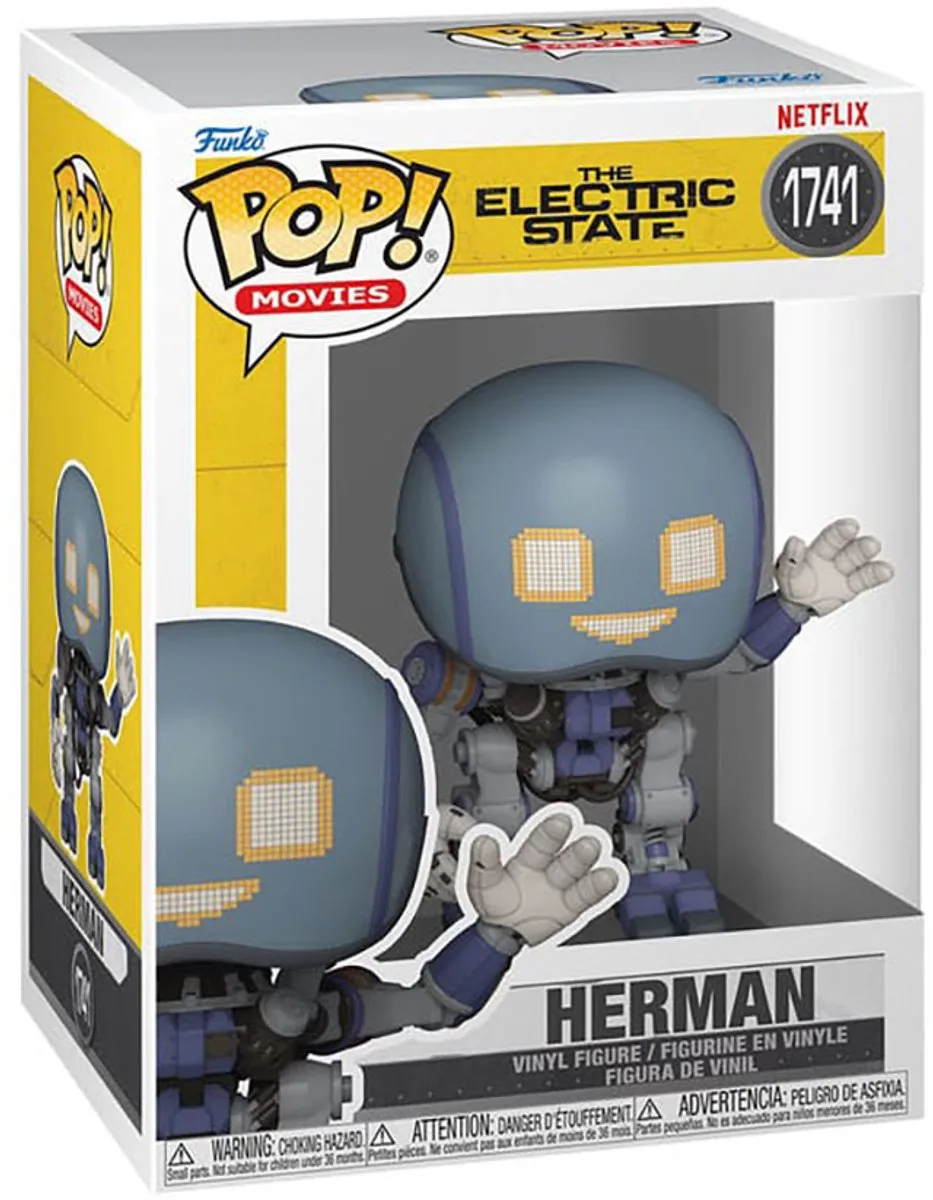 Funko Pop! The Electric State Herman #1741 - Multicolor