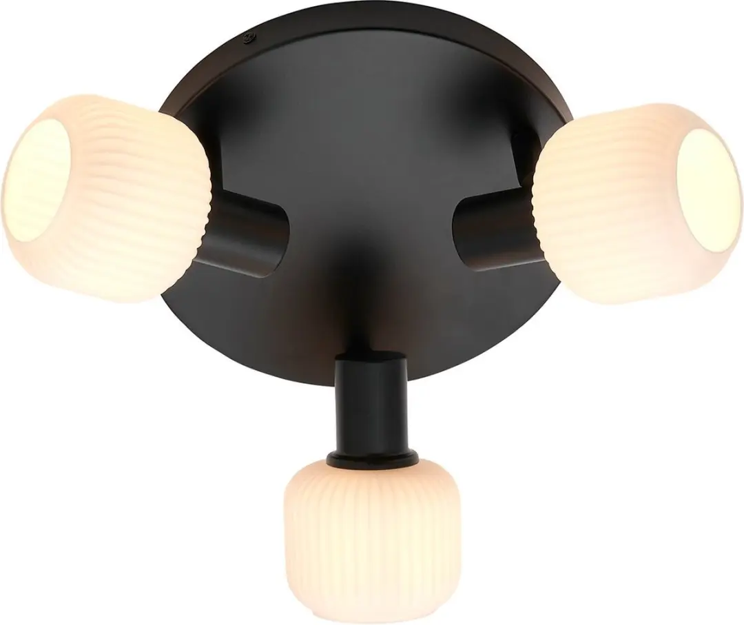 Nordlux Milford Mini-Plafondlamp 3x E14