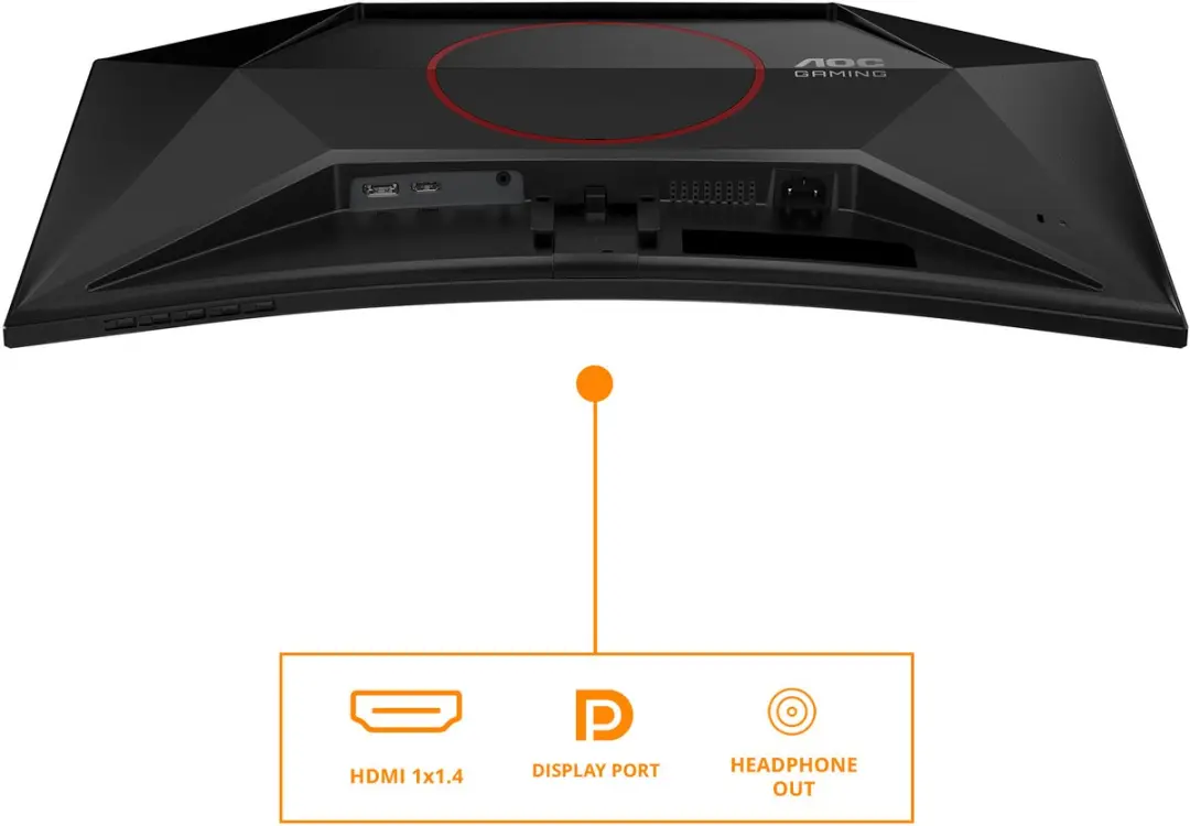 AOC G4 C27G42FE Monitor 27" FHD 180Hz - Zwart/Rood