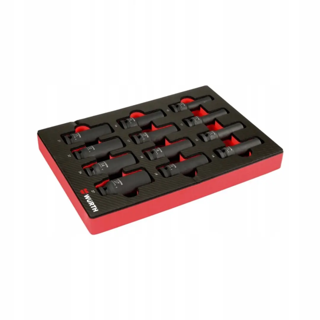 Würth DOP 1/2" Doppeldoppen Set - 12 Stuks