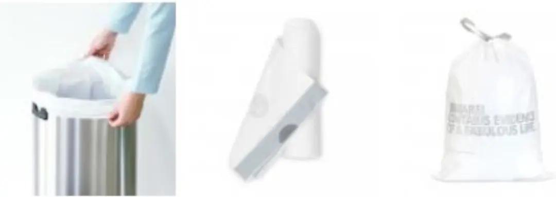 Brabantia PerfectFit Afvalzakken 50/60L Code H - 10 Stuks - afbeelding 4 van 6