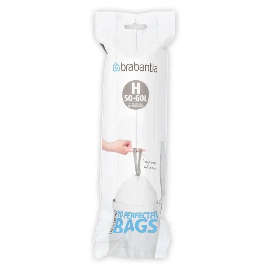 Brabantia PerfectFit Afvalzakken 50/60L Code H
