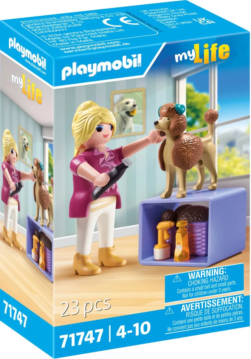 Playmobil My Life Hondentrimmer 71747 - Multicolor