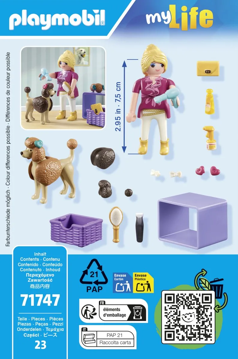 Playmobil My Life Hondentrimmer 71747 - Multicolor - afbeelding 6 van 6