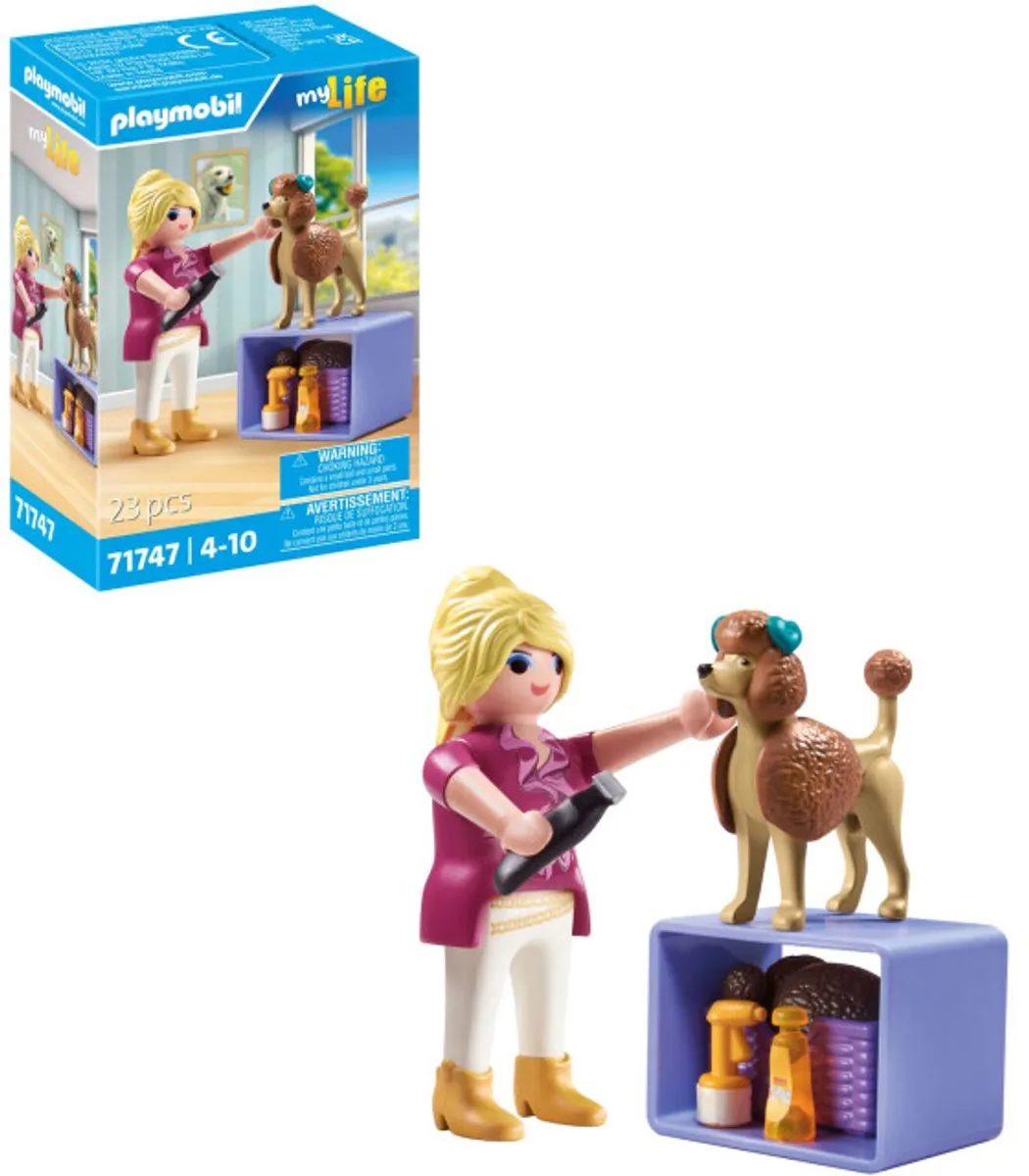 Playmobil My Life Hondentrimmer 71747 - Multicolor