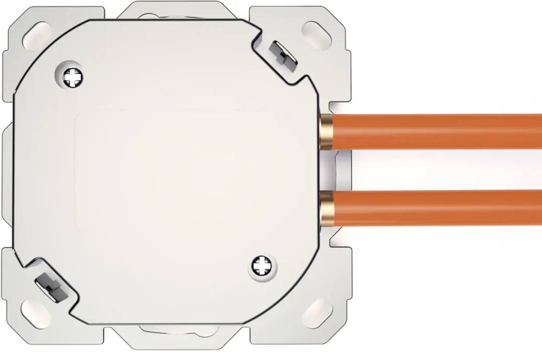 Digitus CAT 6A Network Outlet Shielded - 2x Wit