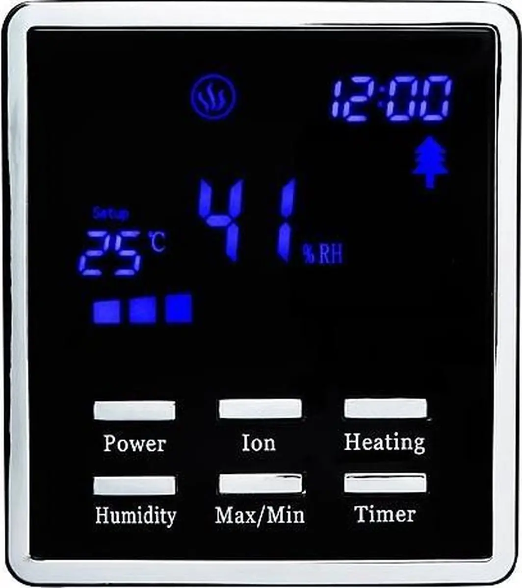 Clean Air Optima CA604B Luchtbevochtiger 6L - 138W - Zwart - afbeelding 3 van 6