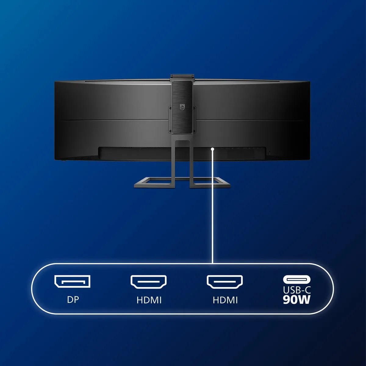 Philips 499P9H UltraWide Curved Monitor 49" - USB-C 65W