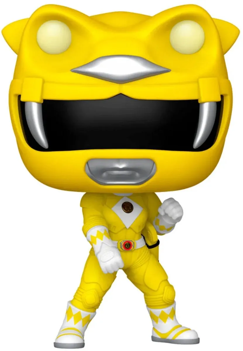 Funko Pop! Mighty Morphin Power Rangers The Movie - Geel Glow-in-the-Dark #1781